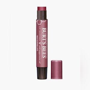 🥳*FREE WITH ANY PURCHASE! 🌟 Burt's Bees Lip Shimmer Watermelon; 100% Natural